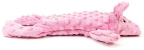 Βελούδινο Ζωάκι για Σκύλους Gloria Dogmonsters Ροζ 100 % πολυεστέρας Γουρούνι 34 x 9 cm