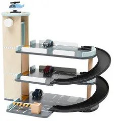 Ξύλινο πάρκινγκ αυτοκινήτων (πολύχρωμο) KIDS CONCEPT