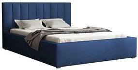 Κρεβάτι Pomona 111, Μονόκλινο, Μπλε, 120x200, Ταπισερί, Τάβλες για Κρεβάτι, 140x223x93cm, 75 kg | Epipla1.gr