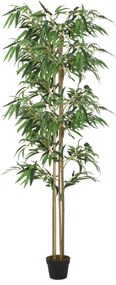 vidaXL Δέντρο Μπαμπού Τεχνητό 1520 Κλαδιά Πράσινο 200 εκ.