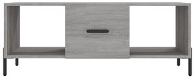 vidaXL Τραπεζάκι Σαλονιού Γκρι Sonoma 102x50x40 εκ. Επεξεργασμένο Ξύλο