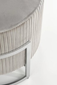 CRICKET pouffe color: light grey DIOMMI V-CH-CRICKET-PUFA-J.POPIEL