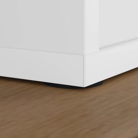 vidaXL Πάτοι Επίπλων 2 τεμ. Μαύρο Ø 30 x 2 mm EVA