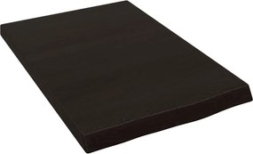 vidaXL Πάγκος Μπάνιου Σκούρο Καφέ 40x60x(2-4) εκ.Επεξεργ. Μασίφ Ξύλο