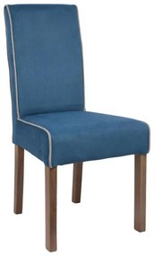 Dining Chair T-26 Fylliana Blue - Grey Line 47x60x100 cm