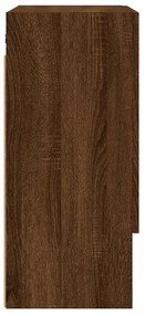 vidaXL Ντουλάπι Τοίχου Καφέ Δρυς 60x31x70 εκ. Επεξεργασμένο Ξύλο