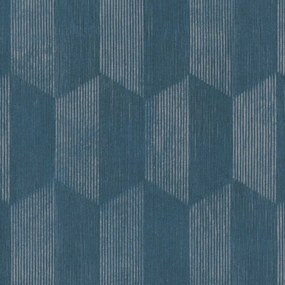 Ταπετσαρία Τοιχου Cube Μπλε 385921 0.53cm x 10.05m