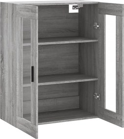 vidaXL Ντουλάπι Τοίχου Γκρι Sonoma 69,5 x 34 x 90 εκ.