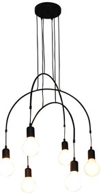 HL-3527-6 EVERDINA BLACK PENDANT
