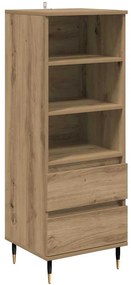 vidaXL Highboard Artisan Oak 40 x 36 x 110 εκ. Επεξεργασμένο ξύλο