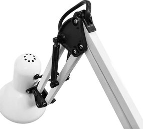 Πορτατίφ Γραφείου Ø15 με Βάση-Βραχίονα 53cm Μπλε