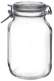 Βάζο Αποθήκευσης Fido BR00600724 2000ml Clear Bormioli Rocco Glass