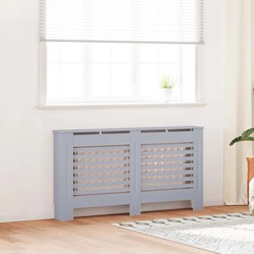 vidaXL Κάλυμμα Καλοριφέρ Ανθρακί 152 x 19 x 81,5 εκ. από MDF