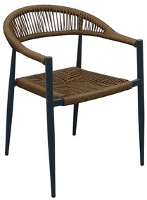 Liberta CARLA ΚΑΡΕΚΛΑ ΜΑΥΡΟ ΚΑΡΥΔΙ 56x59xH78cm 56x59xH78cm 22-0239