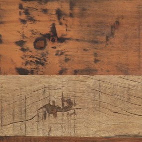 vidaXL Πάγκος  110x35x46 εκ. από μασίφ ανακυκλωμένο ξύλο