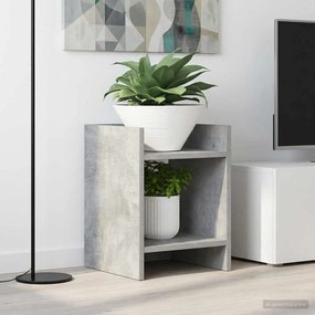 vidaXL Βάση φυτών 2 τεμ. Γκρι Σκυροδέματος 30 x 30 x 40 cm
