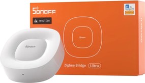 SONOFF smart hub ZBBRIDGE-U, ZigBee, WiFi, λευκό