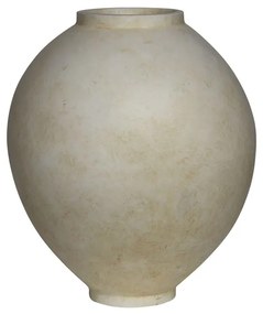 WOODWELL Ε6401VASE-1 Βάζο Cement, Απόχρωση Beige Φ48x55cm Φ48x55cm Ε6401