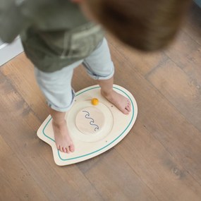 Ξύλινο Παιχνίδι Ισορροπίας Bs Toys Σανίδα Σερφ