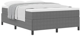 vidaXL Σκελετός Κρεβατιού Ανοιχτό γκρι 160 x 200 cm Βελούδο