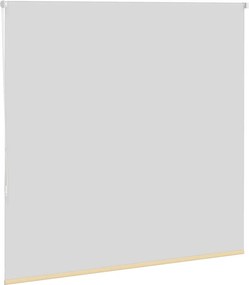 vidaXL Roller Blind Blackout Μπεζ 150x150 cm Πλάτος υφάσματος 146,6cm