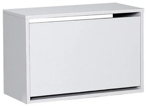 Παπουτσοθήκη μελαμίνης Step Megapap 6 ζευγών σε λευκό 60x30x42εκ. GP009-0126-GP009-0126-Λευκό GP009-0126