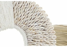 Διακοσμητική Φιγούρα DKD Home Decor Φυσικό Μαύρο Σίδερο Γιούτα Χωρίς Δακτύλιο (55 x 12 x 53 cm)