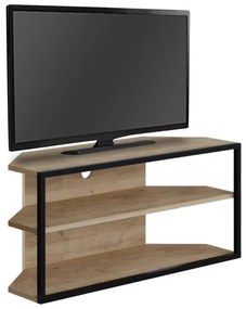 Έπιπλο τηλεόρασης γωνιακό Echo Megapap χρώμα sapphire oak 98x37x45εκ.