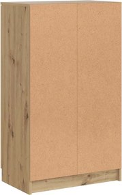 vidaXL Παπουτσοθήκη Αρτισιανή Δρυς 59x35x100,5 εκ. Επεξ. Ξύλο
