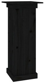 vidaXL Βάση Λουλουδιών Γκρι 40x40x90 εκ. από Μασίφ Ξύλο Πεύκου