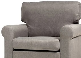 Artekko Uslans Πολυθρόνα από Ανακυκλώσιμο Ύφασμα και Ξύλινα Πόδια (85x75x86)cm