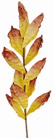 Κλαδί Με Φύλλα Κίτρινο-Καφέ Art Et Lumiere 80εκ. 08645