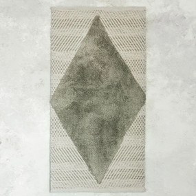 Χαλάκι Κουζίνας Altair 60x130 Beige-Khaki Nima 60X130cm Cotton