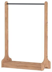 Έπιπλο εισόδου Belgum Megapap χρώμα pine oak 87,3x35x128εκ.