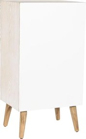 Σιφονιέρα DKD Home Decor Έλατο Φυσικό βαμβάκι Λευκό (48 x 35 x 89 cm)