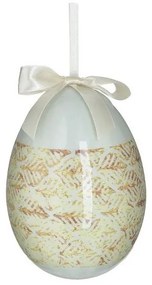 Πασχαλινό Διακοσμητικό Κρεμαστό Αυγό Σετ 4τμχ inart Φ10x15εκ. 1-70-032-0100