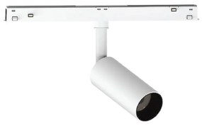 Σποτ Led Eiva VK/04604/TR/DA/W-B/W Για Μαγνητική Ράγα Λεπτή 48V Dali 3000K 711lm 7W CRI>90 IP20 ø3.6x8.5cm White-Black VKLed