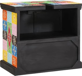 vidaXL Ντουλάπι νιπτήρα Καφέ 60 x 35 x 55 cm Στερεό ξύλο μάνγκο