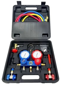 Σετ μανόμετρα αλουμινίου για έλεγχο πίεσης κλιματιστικών - Ac Refrigerant Manifold Gauges-089101-123719