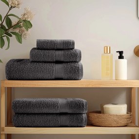 vidaXL Πετσέτες 10 pcs Ανθρακί 15 x 21 cm Βαμβάκι