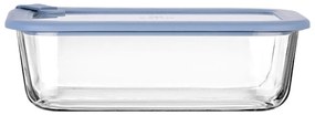 ESTIA ΦΑΓΗΤΟΔΟΧΕΙΟ COLORSEAL ΓΥΑΛΙΝΟ 1520ml 23.5x17.8x7.6cm ΜΕ ΚΑΠΑΚΙ ΣΙΛΙΚΟΝΗΣ ΜΠΛΕ