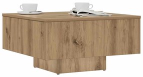 vidaXL Τραπεζάκι Σαλονιού Αρτισιανή Δρυς 60x60x31,5εκ Επεξεργασμ. Ξύλο