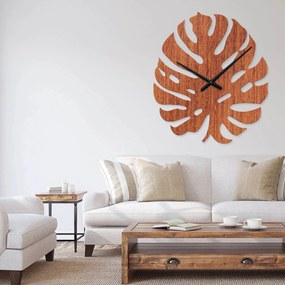 Ρολόι τοίχου  εσωτερικού χώρου ξύλινο clock7 - Clock7-Μαόνι, 1mx1m