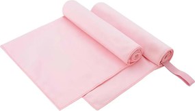 vidaXL Αθλητικές Πετσέτες 2 pcs Ροζ 100 x 50 cm