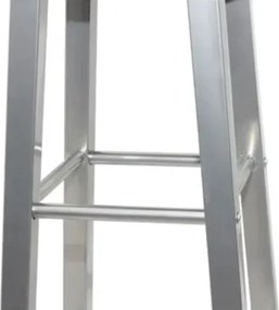 vidaXL Σκαμπό Μπαρ 2 τεμ. Μεταλλικά με Κάθισμα από MDF