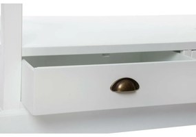 Τραπεζάκι Καφέ DKD Home Decor Λευκό Ξύλο (108 x 48 x 56,5 cm)