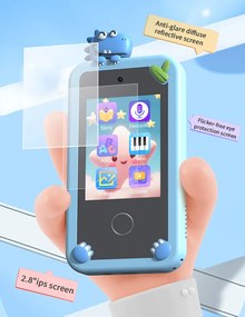WOWKIDS παιδικό smartphone με κάμερα P1 Plus, 2.8" οθόνη αφής, μωβ