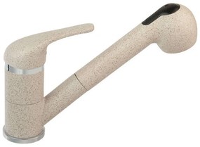 Μπαταρία Κουζίνας Με Αποσπώμενο Ντους Freya BFR8S Sand Ferro Granite