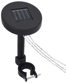 vidaXL Κιόσκι με Φωτάκια LED Λευκό 3 x 3 μ.