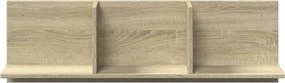 vidaXL Ντουλάπι Τοίχου Sonoma Δρυς 100x16,5x30 εκ. Επεξεργασμένο Ξύλο